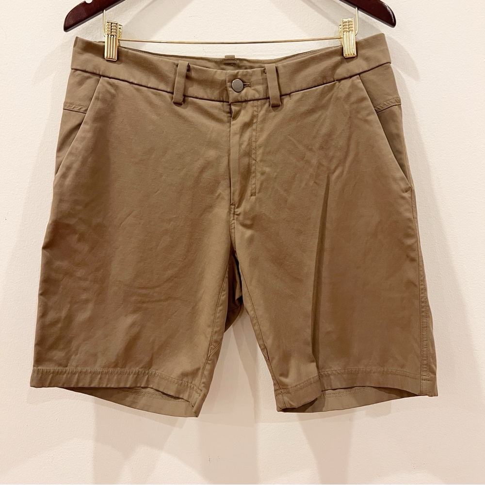 Lululemon Shorts Mens 32 Brown Commission Qwick Chino 9in Inseam Business Casual